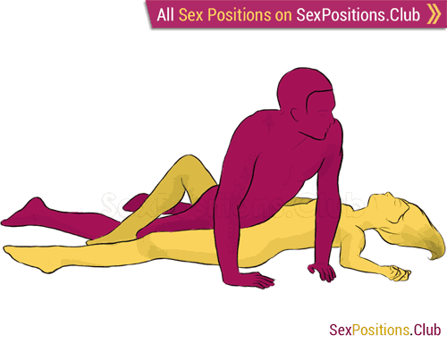Sex position #16 - Tornado. (criss cross, man on top). Kamasutra - Photo, picture, image