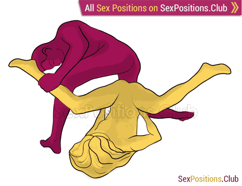 Sex position #332 - Astrologer. (criss cross, reverse, man on top, standing). Kamasutra - Photo, picture, image
