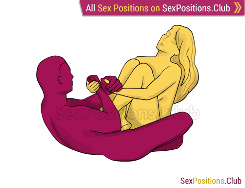 Sex position #320 - Tantric cosmo. (sitting). Kamasutra - Photo, picture, image
